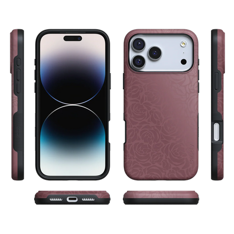 Bordeaux Rose | Moody Monochrome Case