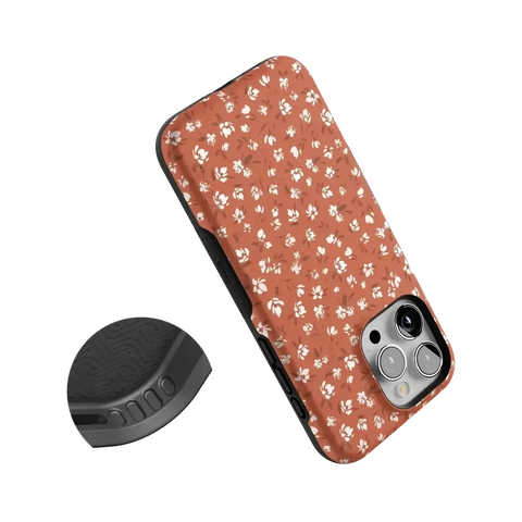 Mocha Meadow | Tiny Flowers Case