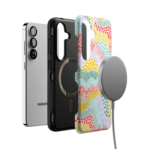 Color Me Happy | Pattern Colorblock Case