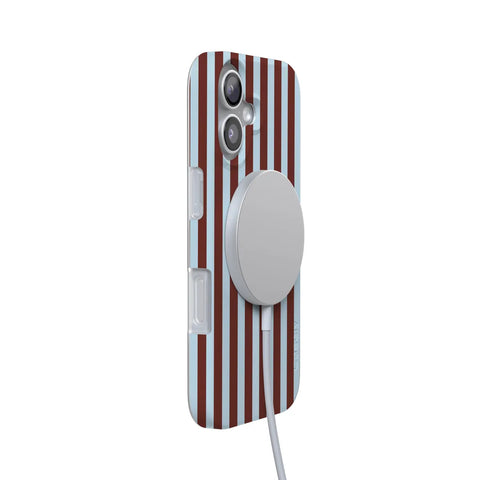 Sunday in Brooklyn | Blue Stripes Case