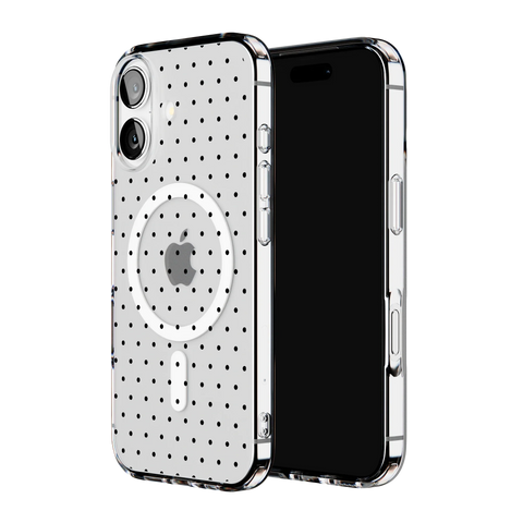 On the Dot | Black Polka Dot Case