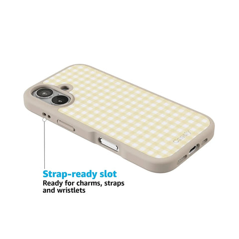 Pastel Picnic | Yellow Gingham Case