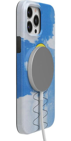 On Cloud Nine | Glitch Smiley Face Case