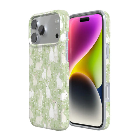 Hop to it | Green Bunny Case