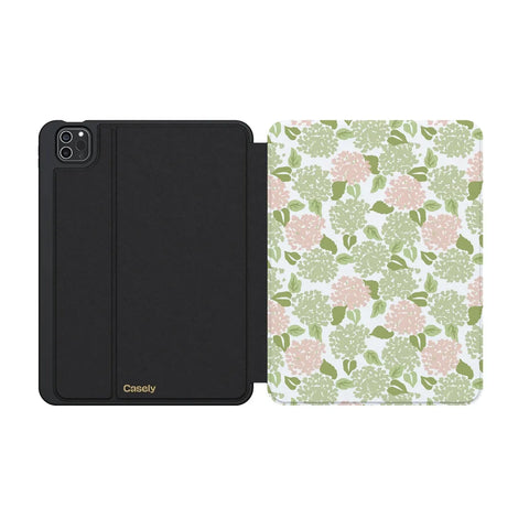 Hydrangea Haze | Floral Garden iPad Case