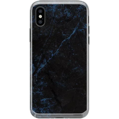 Midnight Marble | Black & Navy Case