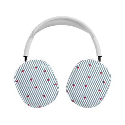 Love Lines | Blue Stripes AirPods Max Case