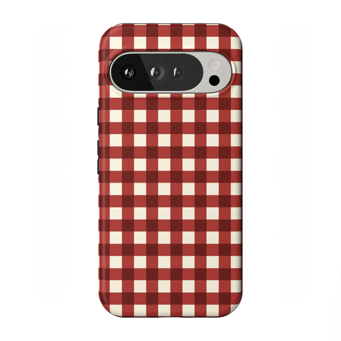 Checked Twice | Red Plaid Case