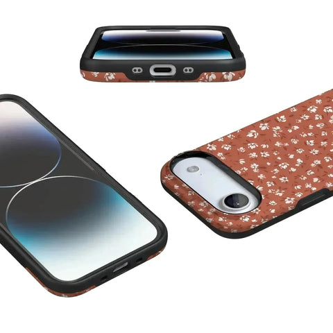 Mocha Meadow | Tiny Flowers Case