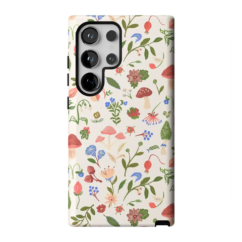 Garden Party | Mushroom Floral Case