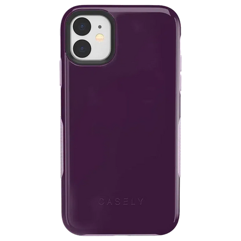 Plum Purple on Light Purple | Ultra-Protective Bold Case