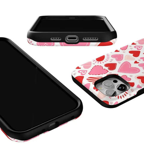 Love Struck | Heart Stickers Case
