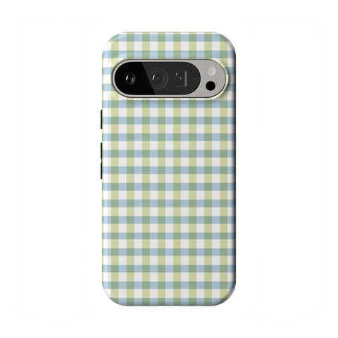 Pastel Picnic | Blue & Green Gingham Case