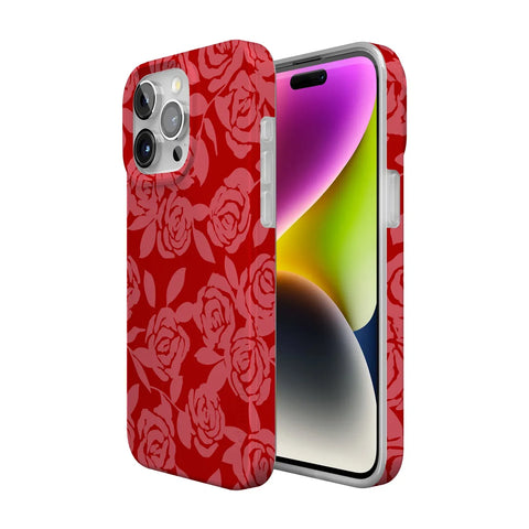 Final Rose | Red & Pink Floral Case