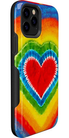 I Heart Tie Dye | Rainbow Heart Case
