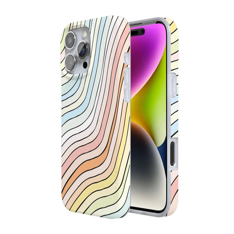 Ride The Wave | Pastel Rainbow Lined Case