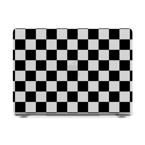 Fit Check | Black Checkerboard Laptop Shell