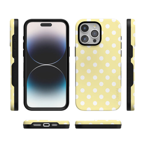 Spotted in SoHo | Yellow Polka Dot Case