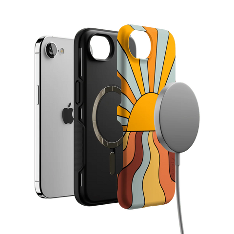 Shine On | Retro Sunset Case