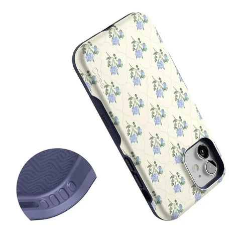 Vintage Garden | Blue Hydrangea Case