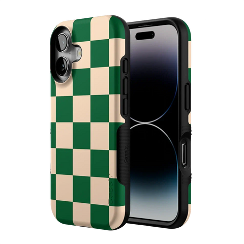 Fit Check | Green Checkerboard Case