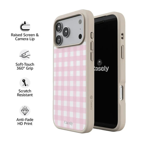 Pink Plaid | Sunday Best Case