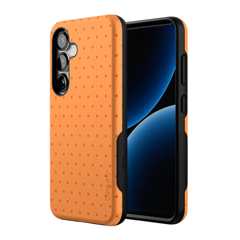 On the Dot | Orange Polka Dot Case