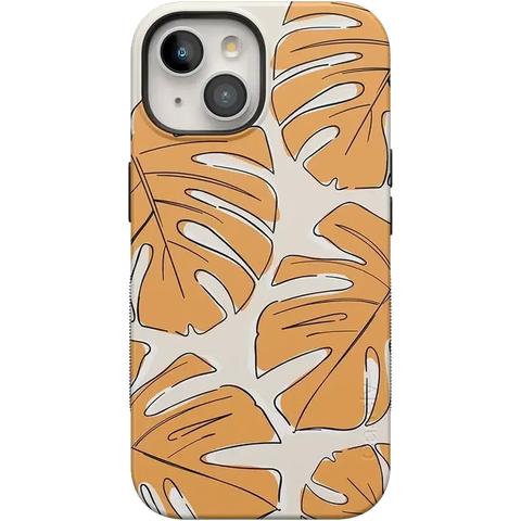 Island Time | Tropical Leaves Floral Case