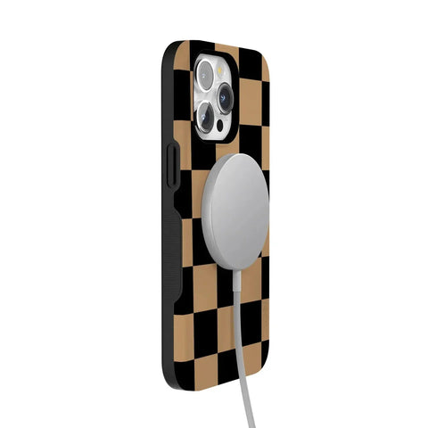 Fit Check | Black & Brown Checkerboard Case