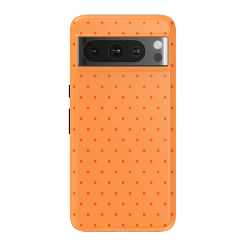 On the Dot | Orange Polka Dot Case