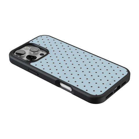 On the Dot | Blue Polka Dot Case