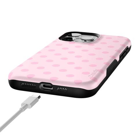 Spotted in SoHo | Pink Polka Dot Case