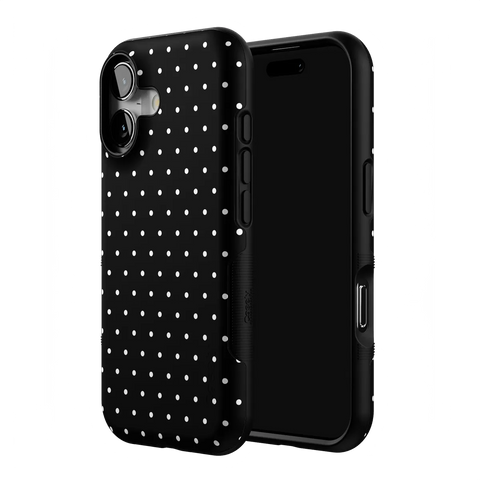 On the Dot | White Polka Dot Case