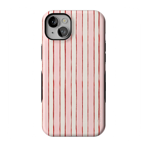 Pretty in Pastel | Blush Stripes Case