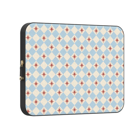 Chelsea Checker | Starlight Tiles Laptop Case