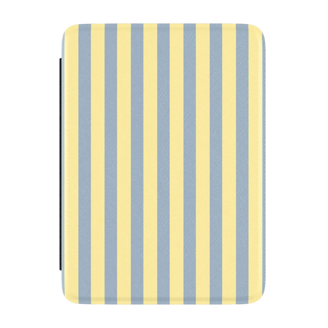 Coastline Stripes | Blue & Yellow Kindle Case