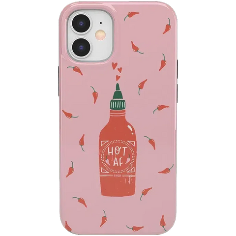 Spicy AF | Pink Chili Hot Sauce Case