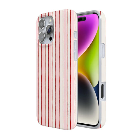 Pretty in Pastel | Blush Stripes Case