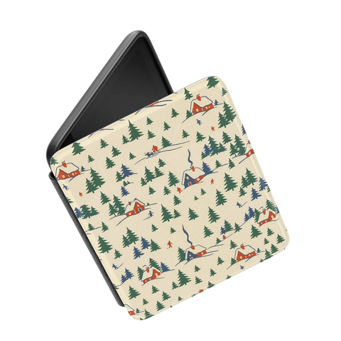 Chalet All Day | Winter Village Kindle Case