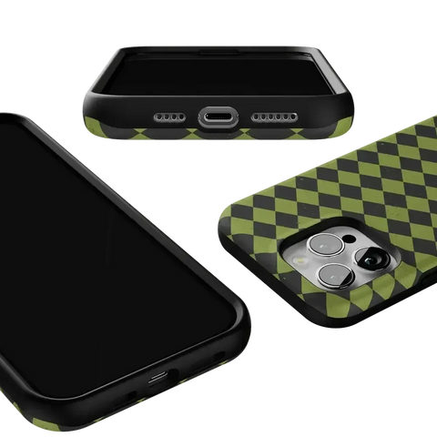 Wicked Hex | Green Checkered Case