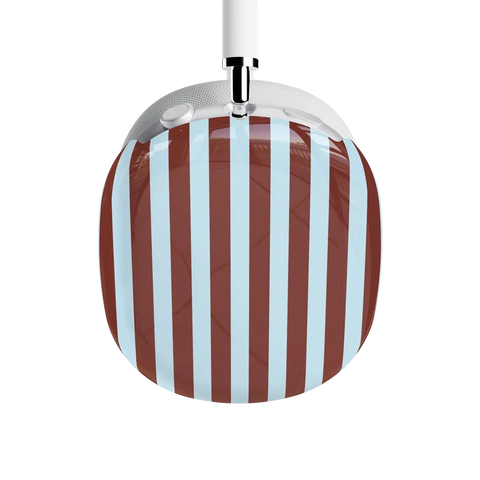 Sunday in Brooklyn | Blue Stripes AirPods Max Case