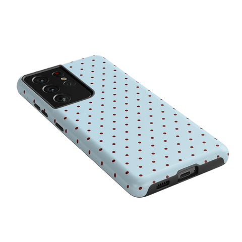 On the Dot | Blue Polka Dot Case