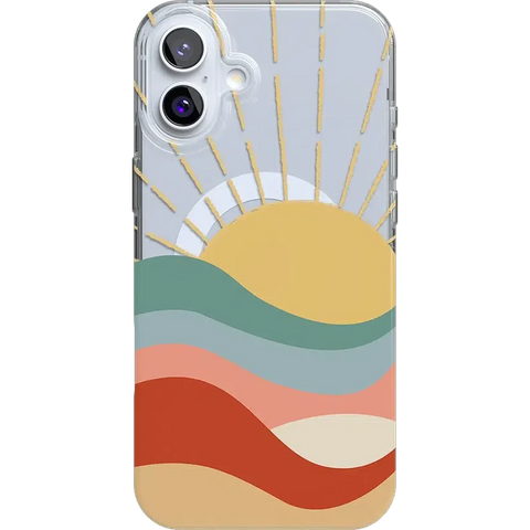 Here Comes the Sun | Colorblock Sunset Case