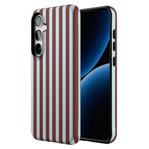 Sunday in Brooklyn | Blue Stripes Case
