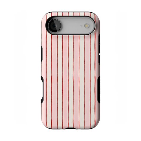 Pretty in Pastel | Blush Stripes Case