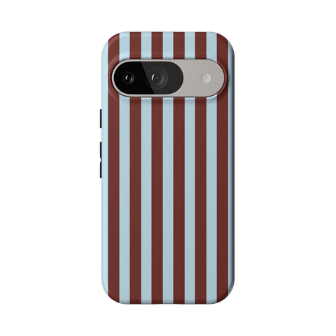 Sunday in Brooklyn | Blue Stripes Case