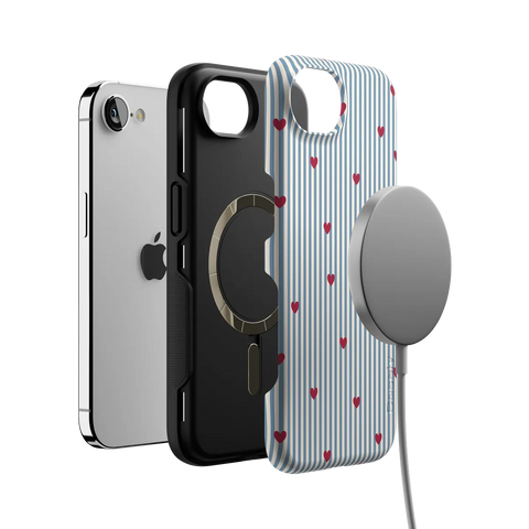 Love Lines | Blue Stripes Case