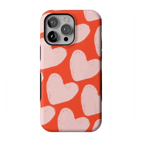 Love You More | Heart Doodle Case
