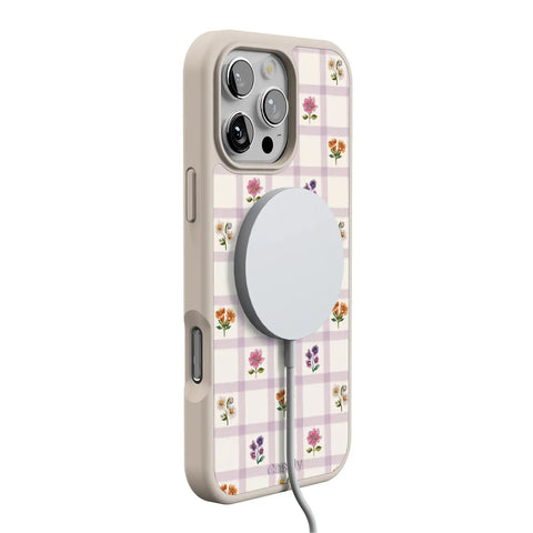 Meadow Check | Floral Gingham Case