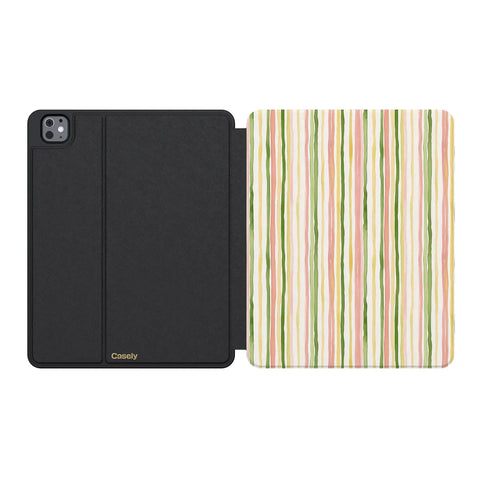 Sweet Stripes | Rainbow Pastel iPad Case